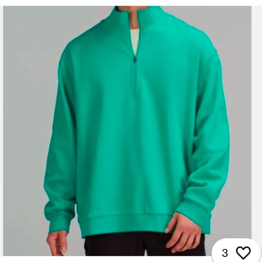 Lululemon French Terry Oversized Half Zip